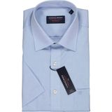 CASA MODA - Comfort Fit - Overhemd - Lichtblauw - Korte Mouw - Strijkvrij