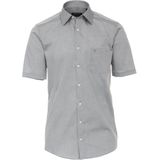 Casa Moda Overhemd Korte mouw zilver