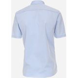 Overhemd - Korte Mouw - Katoen - Poplin - Met Borstzak