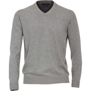 Casa Moda Pullover V-Ausschnitt Grau - Größe S