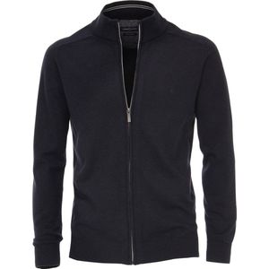 Casa Moda - Vest - Donkerblauw - 100% Katoen - Wijde Fit