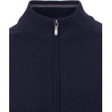 Casa Moda - Vest - Donkerblauw - 100% Katoen - Wijde Fit