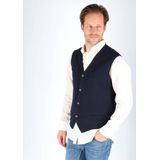 CASA MODA - Mouwloos Vest - Donker Blauw - 100% Pima Katoen