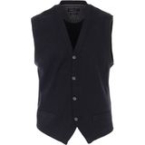 CASA MODA - Mouwloos Vest - Donker Blauw - 100% Pima Katoen
