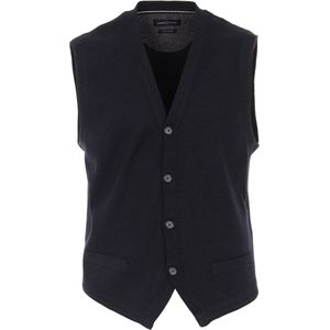 CASA MODA - Mouwloos Vest - Donker Blauw - 100% Pima Katoen
