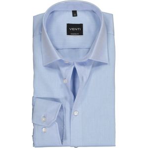 VENTI - Modern Fit Overhemd - Lichtblauw