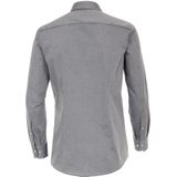 Venti Modern Fit Overhemd grijs, Effen