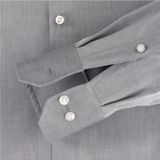 Venti Modern Fit Overhemd grijs, Effen