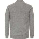 Casa Moda Vest - Grijs - Katoen - Wijde Fit