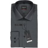 Venti - Overhemd - Antraciet - Effen