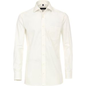 CASA MODA - Modern Fit - Overhemd - Beige - Popeline, Easy Iron