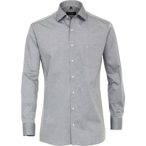 Casa Moda - Overhemd - Grijs - Kent - Modern Fit