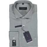 CASA MODA - Modern Fit - Overhemd - Grijs - Mouwlengte 72 cm - Strijkvriendelijk