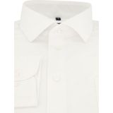 CASA MODA Overhemd - Wit - 100% Katoen - Kent Kraag - Lange Mouwen