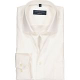 CASA MODA Overhemd - Beige / Off White - 100% Katoen - Strijkvriendelijk