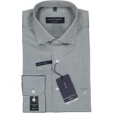 CASA MODA Overhemd - Grijs - Strijkvriendelijk - Modern Fit