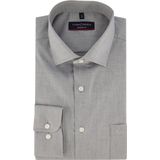 CASA MODA Overhemd - Grijs - Strijkvriendelijk - Modern Fit