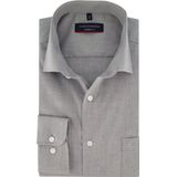 CASA MODA Overhemd - Grijs - Strijkvriendelijk - Modern Fit