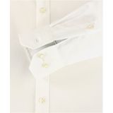 VENTI - Body Fit Overhemd - Beige - Mouwlengte 7 - Strijkvriendelijk