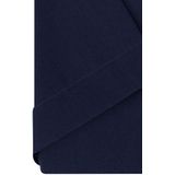 CASA MODA - Overhemd - Blauw - 100% Katoen - Korte Mouwen - Kent Kraag