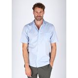CASA MODA - Modern Fit - Overhemd - Lichtblauw - Korte Mouw - Strijkvriendelijk