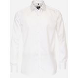 VENTI - Heren Overhemd - Blauw - Twill - Lange Mouwen - Kent Kraag