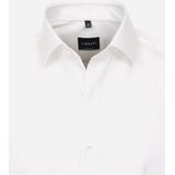 VENTI - Heren Overhemd - Blauw - Twill - Lange Mouwen - Kent Kraag