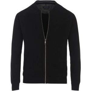 Casa Moda Vest Zip Zwart