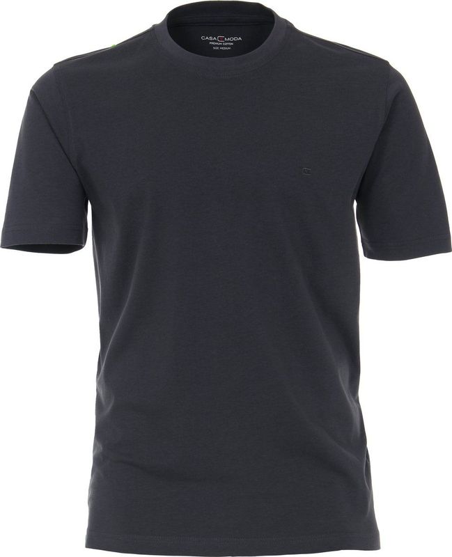 CASA MODA comfort fit heren T-shirt, grijs - Maat: S
