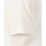 VENTI - Body Fit - Overhemd - Beige - Korte Mouw - Strijkvriendelijk