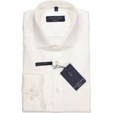 Casa Moda - Overhemd - Ecru - Katoen - Wijde Fit