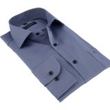 Casa Moda - Overhemd - Donkerblauw - Katoen