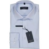 CASA MODA - Overhemd - Lichtblauw - Twill - Strijkvrij