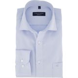 CASA MODA - Overhemd - Lichtblauw - Twill - Strijkvrij
