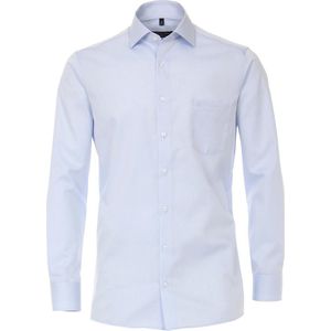 Casa Moda - Overhemd - Lichtblauw - Katoen - Comfort Fit