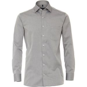 Casa Moda Overhemd zilver, Effen