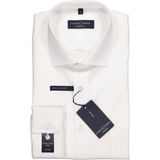 CASA MODA - Comfort Fit Overhemd - Wit - Katoen - Strijkvrij