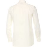 CASA MODA comfort fit overhemd - mouwlengte 72 cm - beige twill - Strijkvrij - Boordmaat: 40