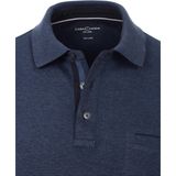 Casa Moda Polo LS Donkerblauw - Heren - Longsleeve polo