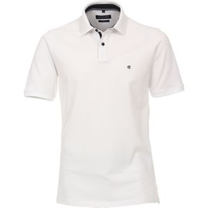 Casa Moda - Poloshirt - Wit - Katoen/Elastaan