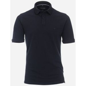 Casa Moda - Polo Stretch - Heren - Donkerblauw - Katoen/Elastaan