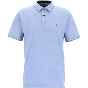 Casa Moda - Polo Stretch Blauw - Regular-fit - Heren Poloshirt