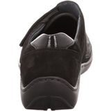 Waldlaufer - Klittenbandschoen 496H31 - Zwart - Stretch - Leer
