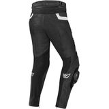 Berik Misle Zwart Wit Leren Motorbroek - Maat 54 - Broek