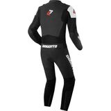 Bogotto - Losail - Motorpak - Zwart/Wit - Polyester/Buffalo Leather