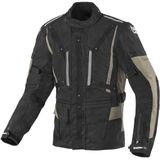 Berik - Spencer - Waterdichte Textiele Motorjas - Zwart Beige
