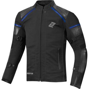 Bogotto - Blizzard-X - Waterdichte Motorjas - Zwart Blauw