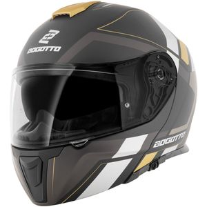 Bogotto - FF403 Murata - Systeemhelm - Zwart Gold