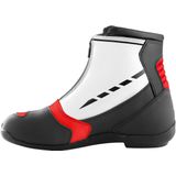 Bogotto - Lap - Motorschoenen - Wit Zwart Rood - Racelaars