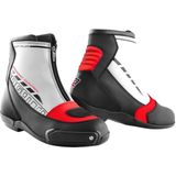 Bogotto - Lap - Motorschoenen - Wit Zwart Rood - Racelaars